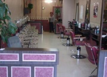 Interior painting of Dianne's Beauty Parlour