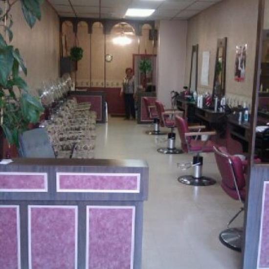 Interior painting of Dianne's Beauty Parlour